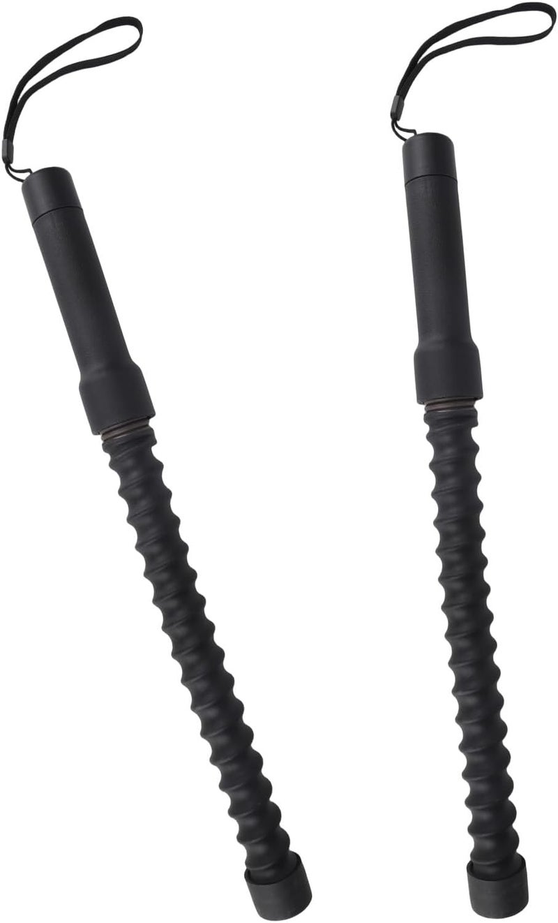 Diegimr 2pcs Cordless Battle Rope for Home Gym, Portable Ropeless Jump Weighted Exercise Crossrope Workout Flow Cross Cord Equipment for Training Strength HIIT Arms Chest Legs Fitness Enthusiasts Gifts - Image 1